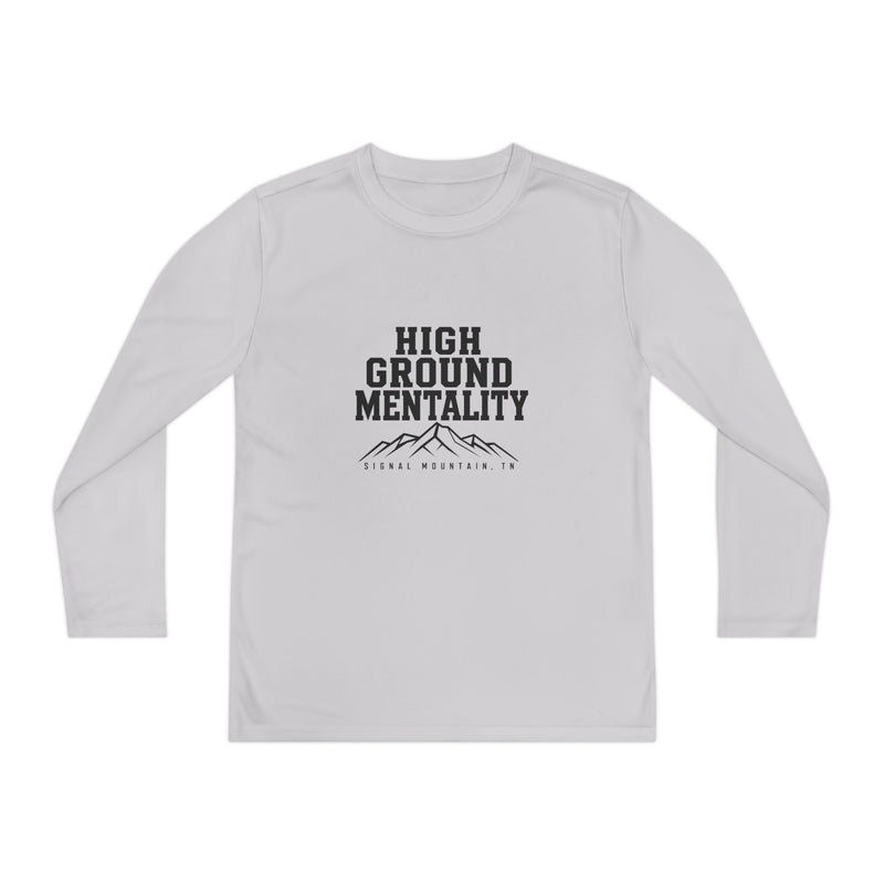 Youth High Ground Mentality Long Sleeve Performance Tee