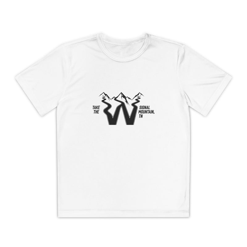 Youth Take the W Road Performance Tee