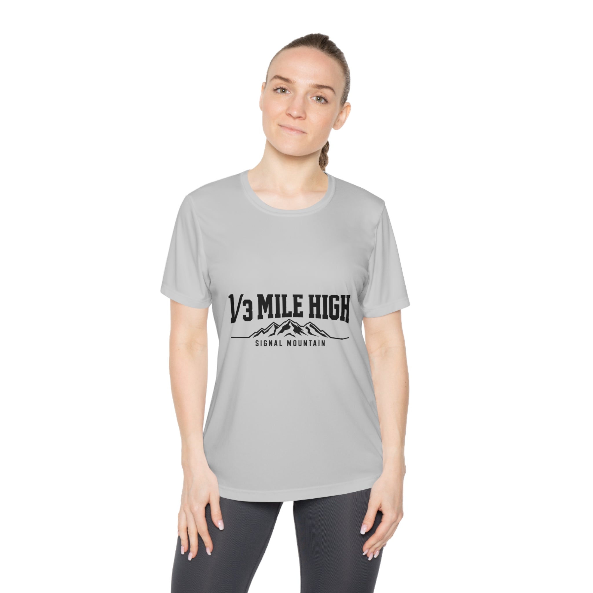 Women's 1/3 Mile High Performance Tee — Signal Mountain, TN