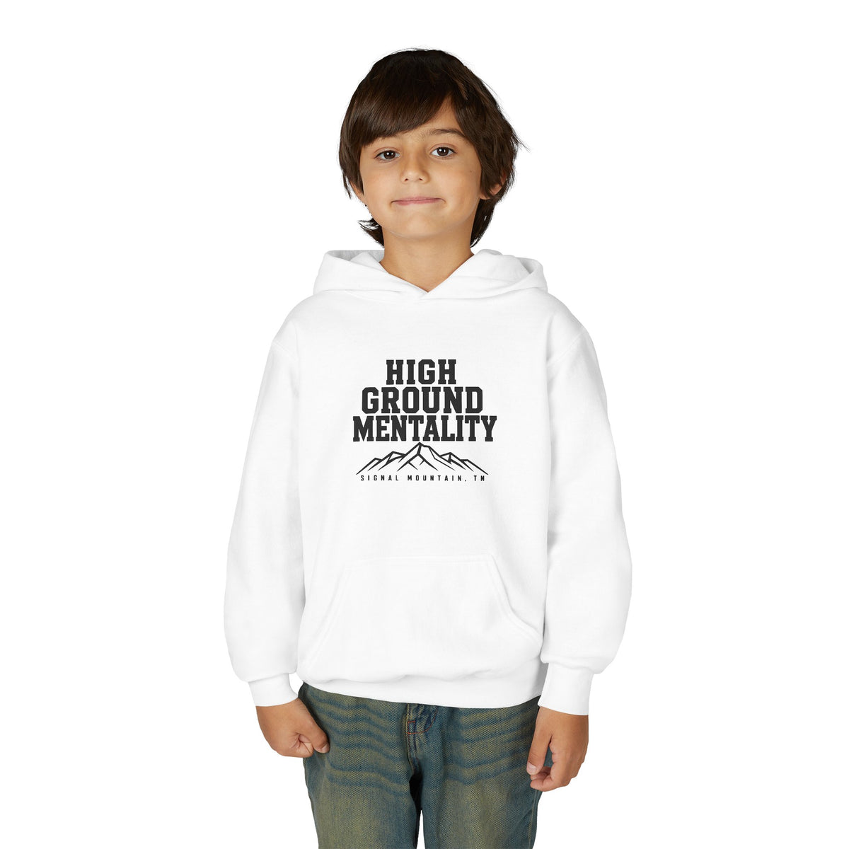 Youth High Ground Mentality Hoodie — Signal Mountain, TN