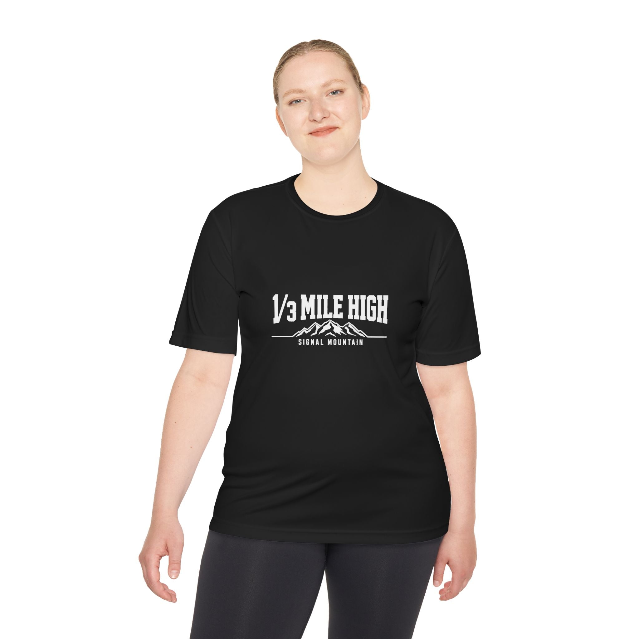 Men's 1/3 Mile High Performance Tee — Signal Mountain, TN