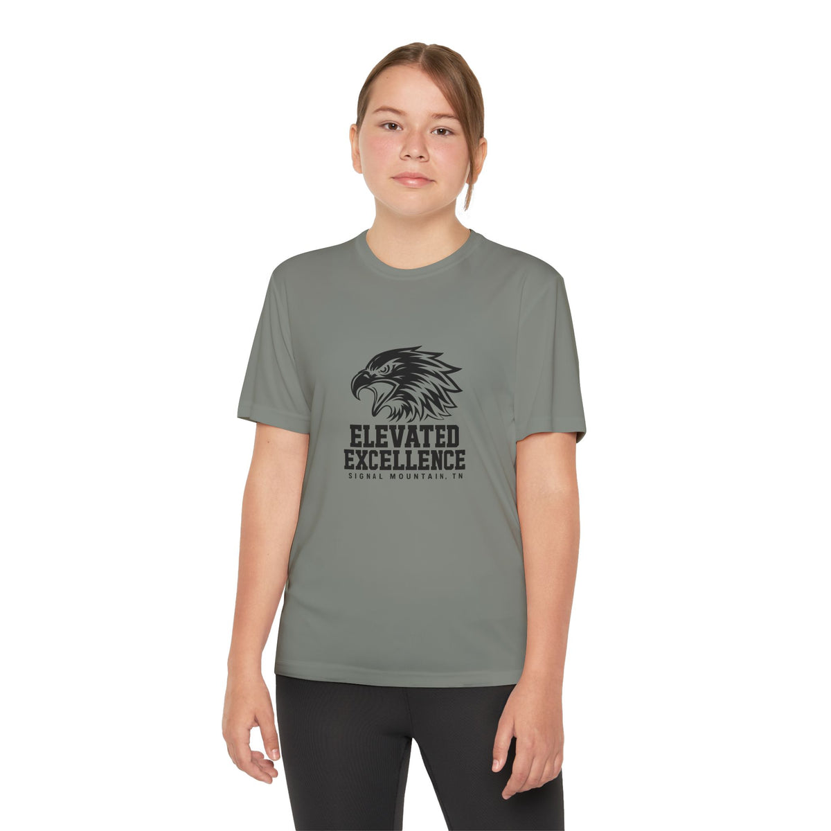 Youth Elevated Excellence Performance Tee — Signal Mountain, TN