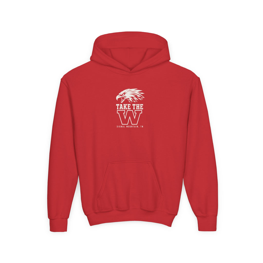 Youth Take the W Eagle Hoodie — Signal Mountain, TN