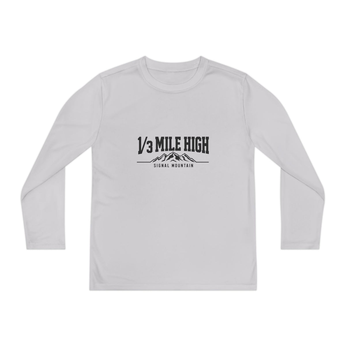 Youth 1/3 Mile High Long Sleeve Performance Tee — Signal Mountain, TN