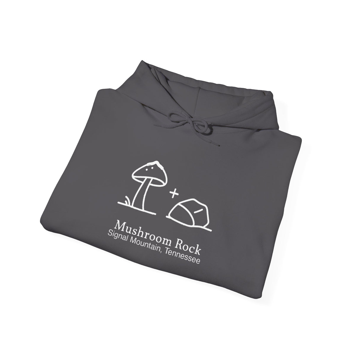 Mushroom + Rock Hoodie — Signal Mountain, TN