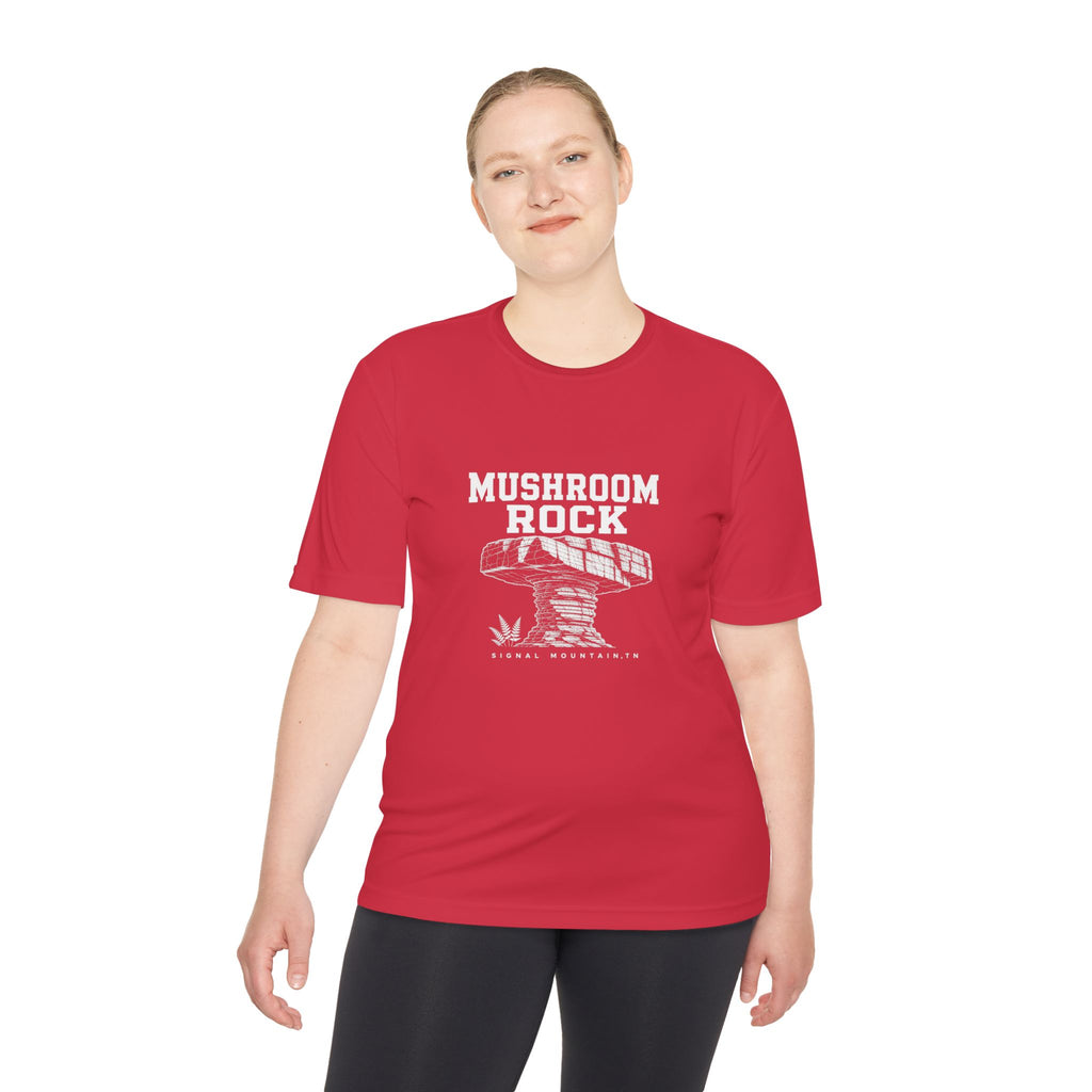 Men's Mushroom Rock Performance Tee — Signal Mountain, TN
