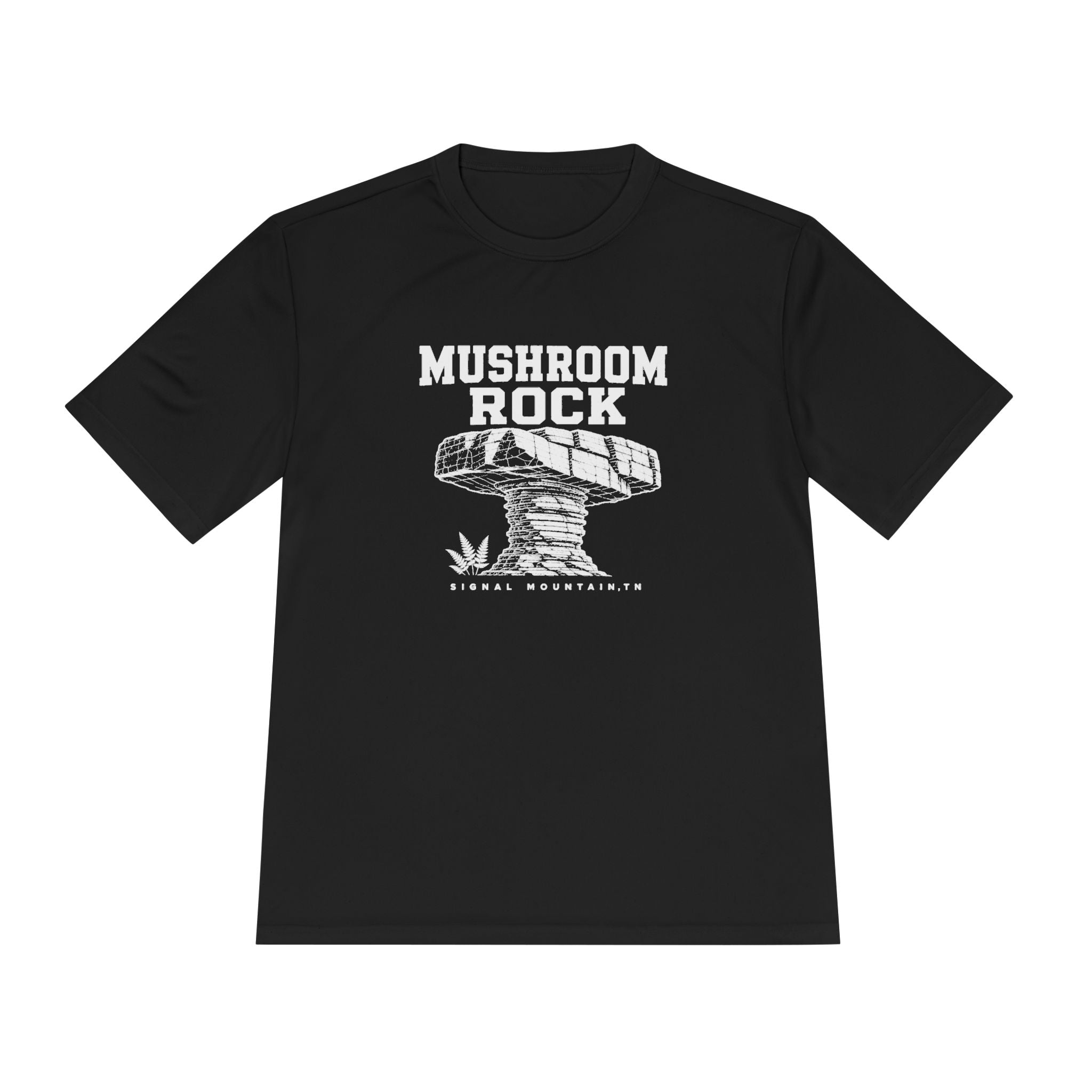 Men's Mushroom Rock Performance Tee — Signal Mountain, TN