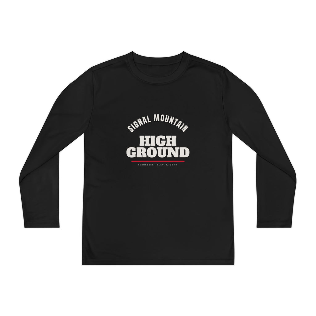 Youth Signal Mountain High Ground Long Sleeve Performance Tee — Signal Mountain, TN