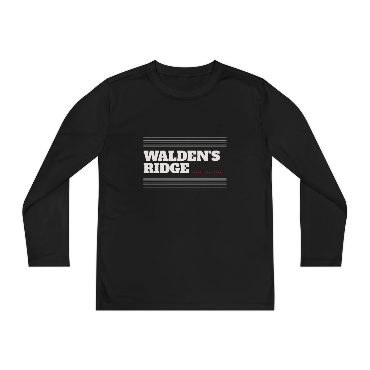 Youth Walden's Ridge Long Sleeve Performance Tee — Signal Mountain, TN
