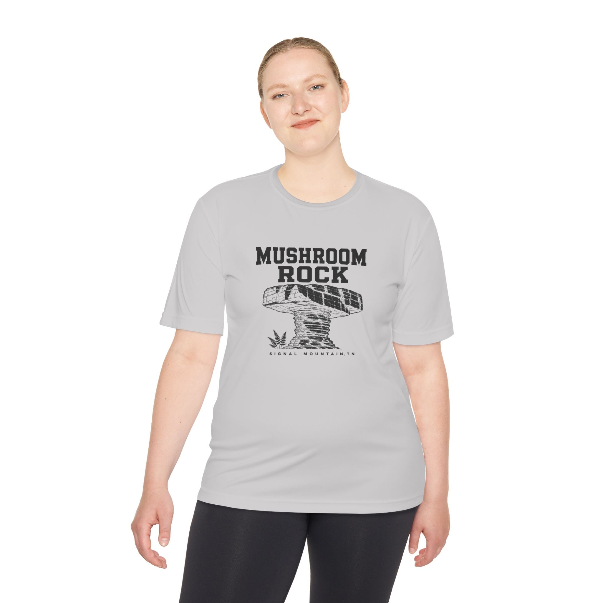 Men's Mushroom Rock Performance Tee — Signal Mountain, TN