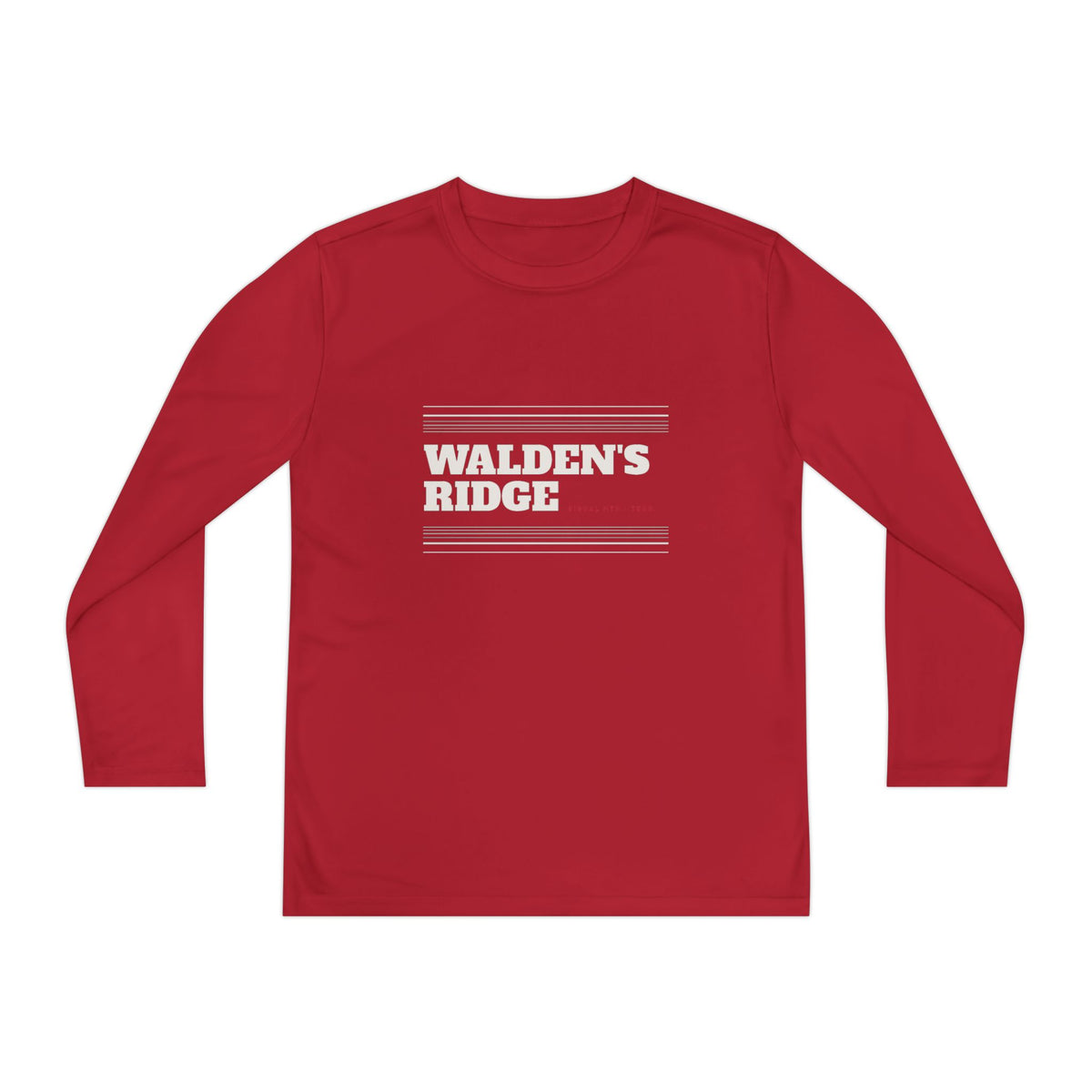 Youth Walden's Ridge Long Sleeve Performance Tee — Signal Mountain, TN