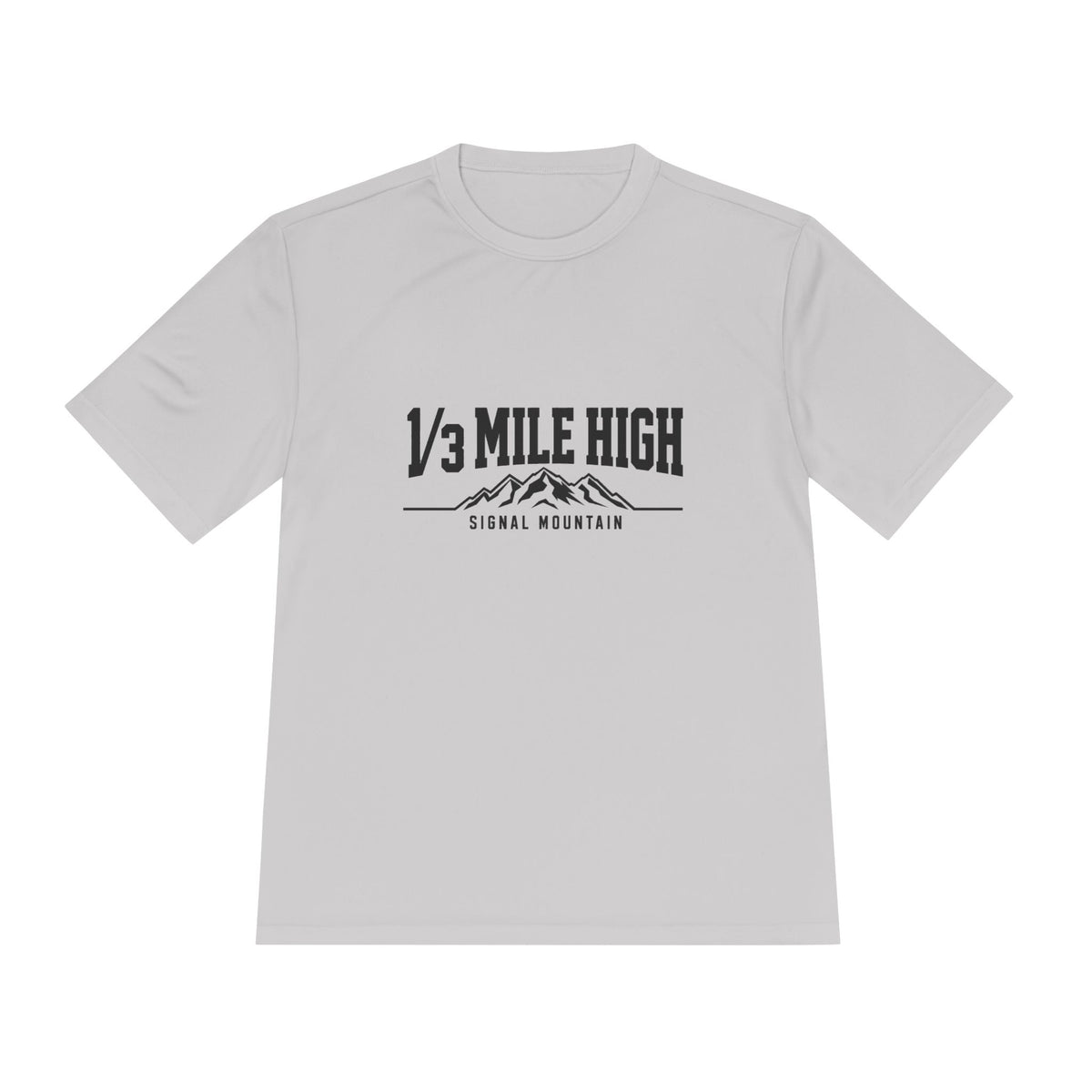 Men's 1/3 Mile High Performance Tee — Signal Mountain, TN