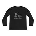 Youth Mushroom + Rock Long Sleeve Performance Tee — Signal Mountain, TN