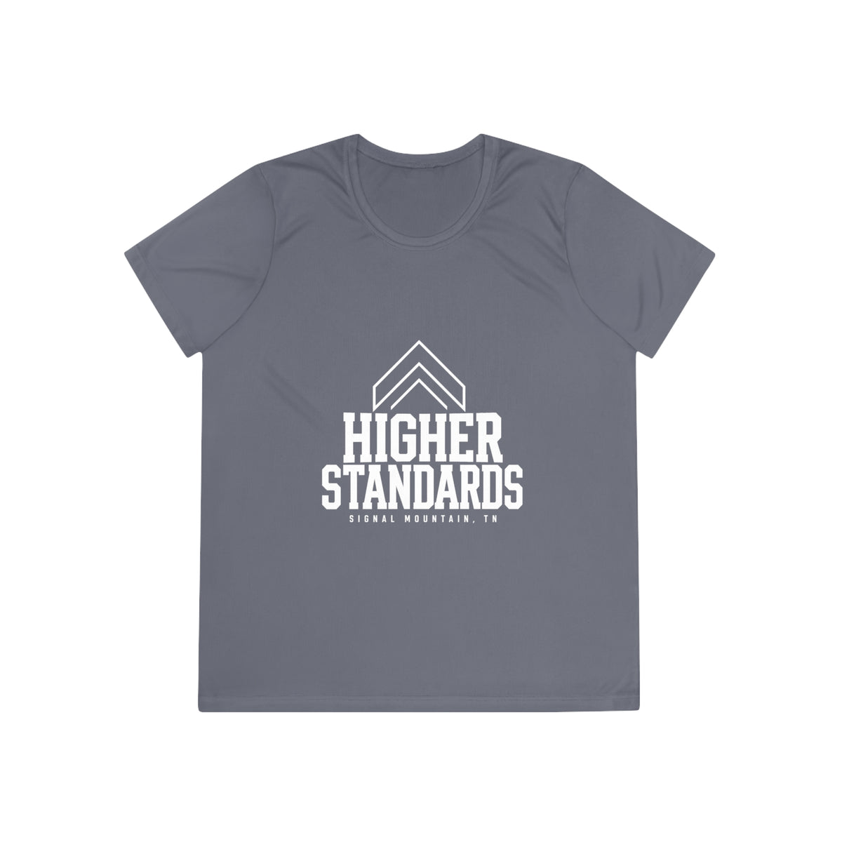 Women's Higher Standards Performance Tee — Signal Mountain, TN