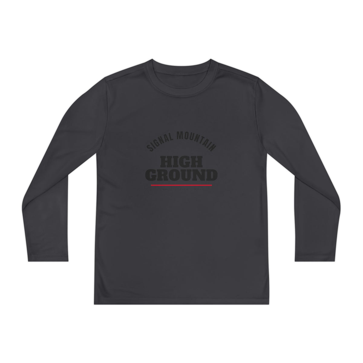 Youth Signal Mountain High Ground Long Sleeve Performance Tee — Signal Mountain, TN