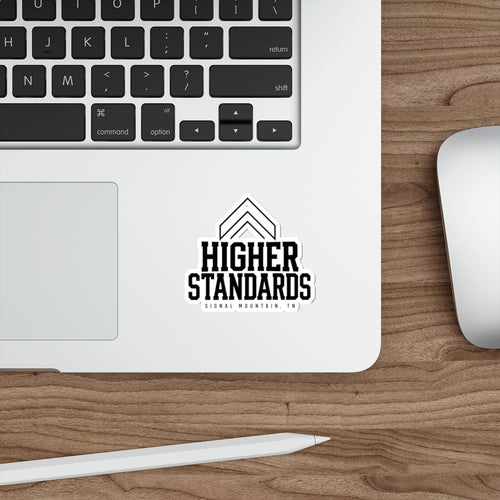 Higher Standards Sticker — Signal Mountain, TN