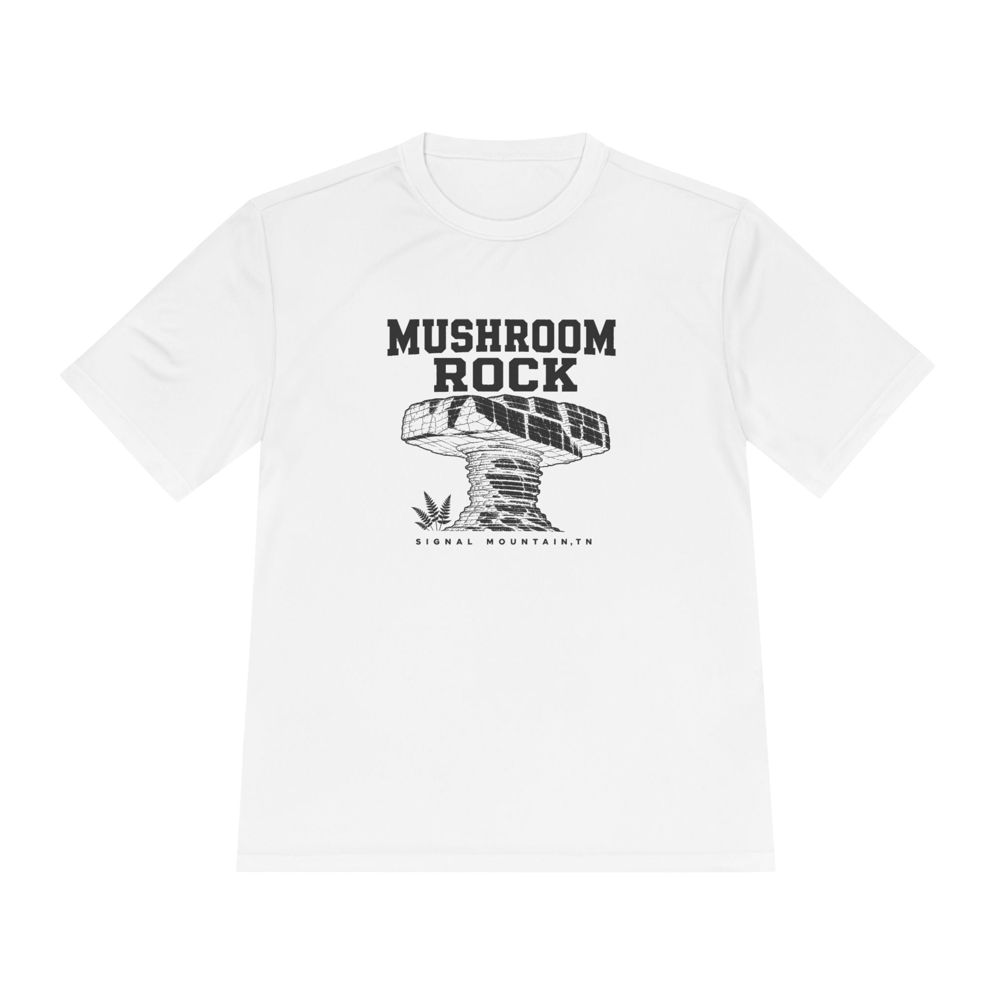 Men's Mushroom Rock Performance Tee — Signal Mountain, TN