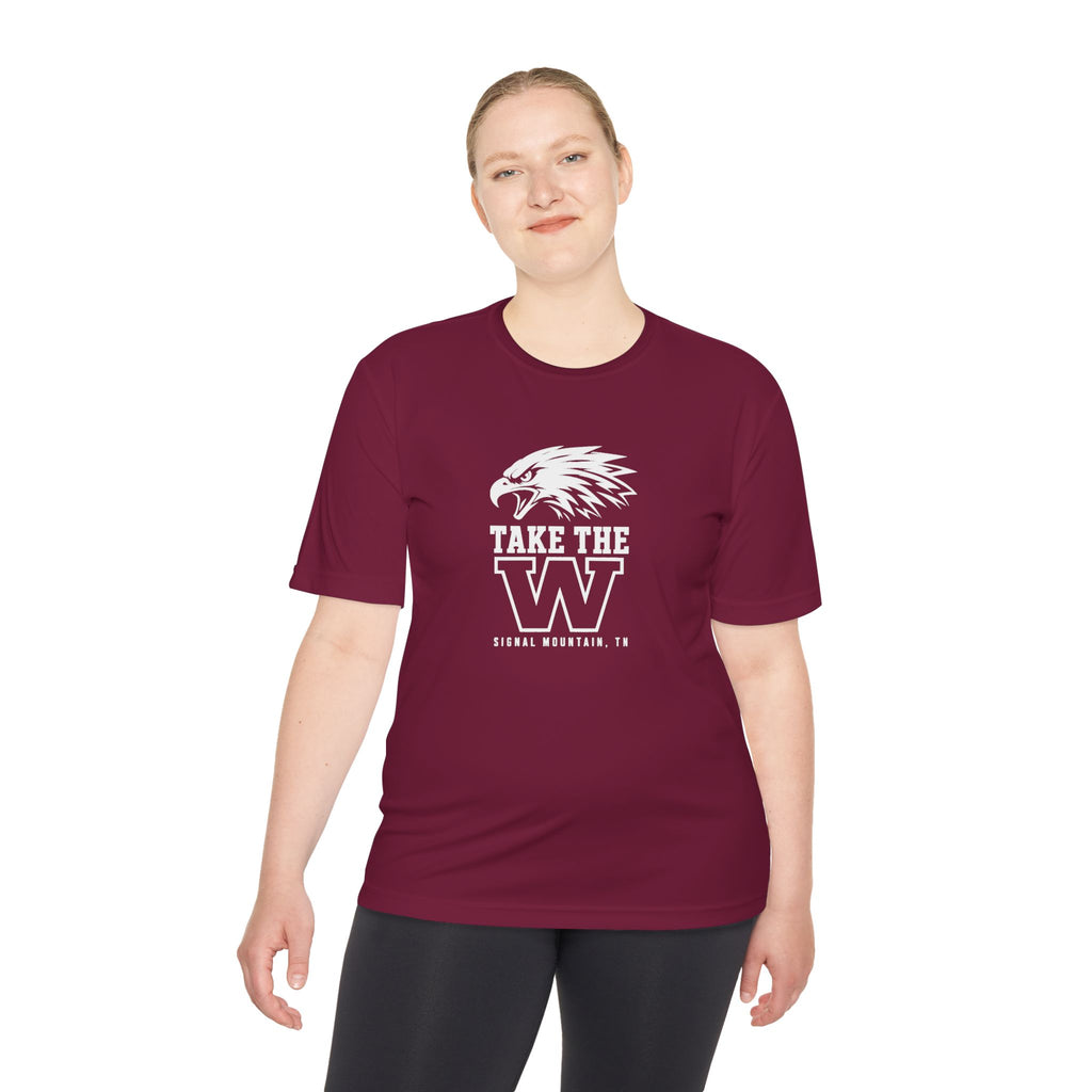 Men's Take the W Performance Tee — Signal Mountain, TN