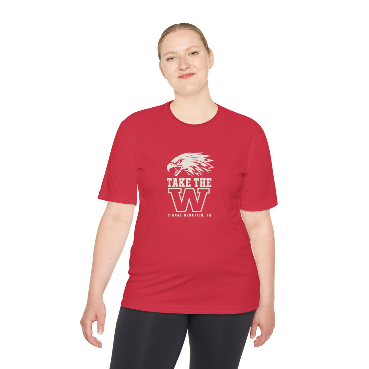 Men's Take the W Eagle Performance Tee — Signal Mountain, TN