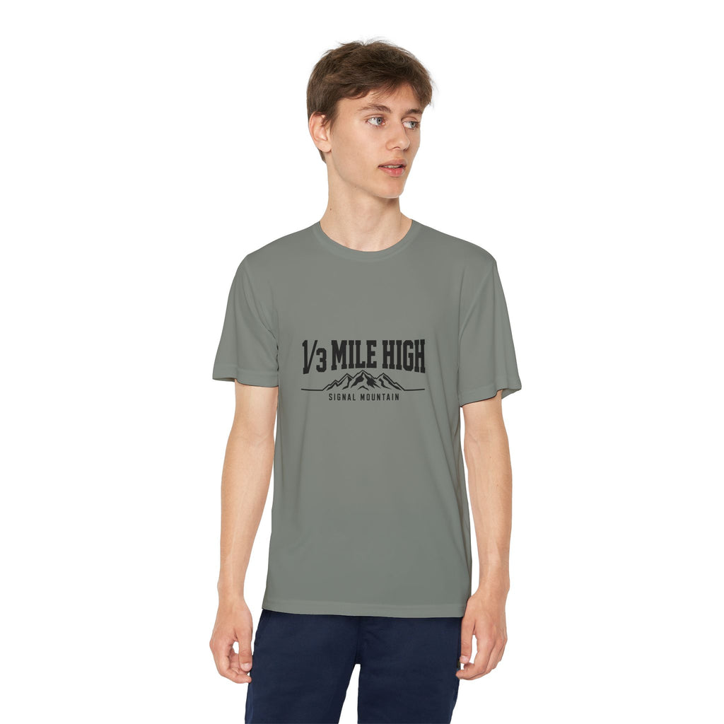Youth 1/3 Mile High Performance Tee — Signal Mountain, TN