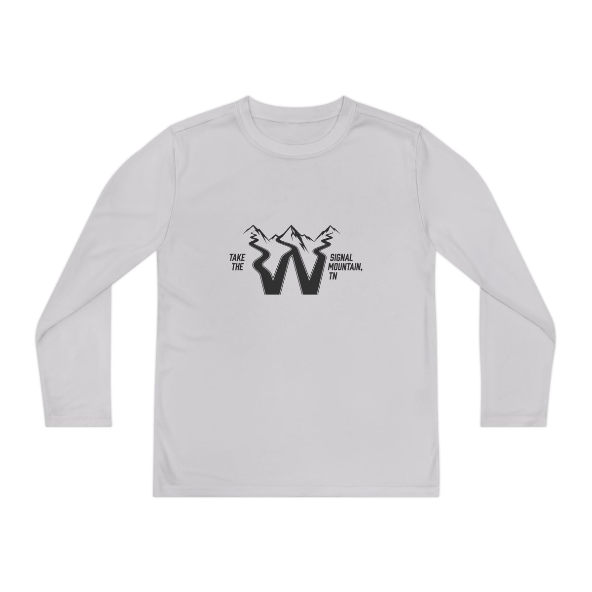 Youth Take the W Road Long Sleeve Performance Tee — Signal Mountain, TN