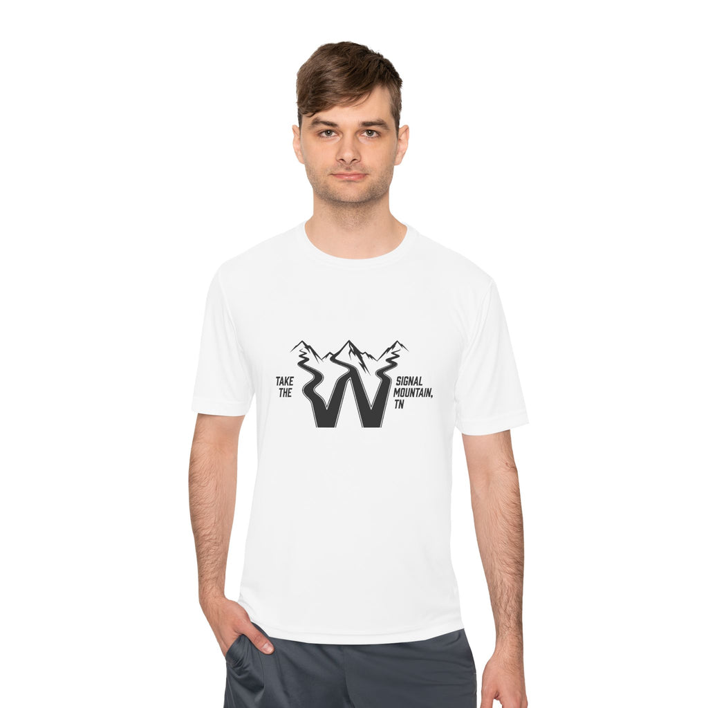 Men's Take the W Road Performance Tee — Signal Mountain, TN