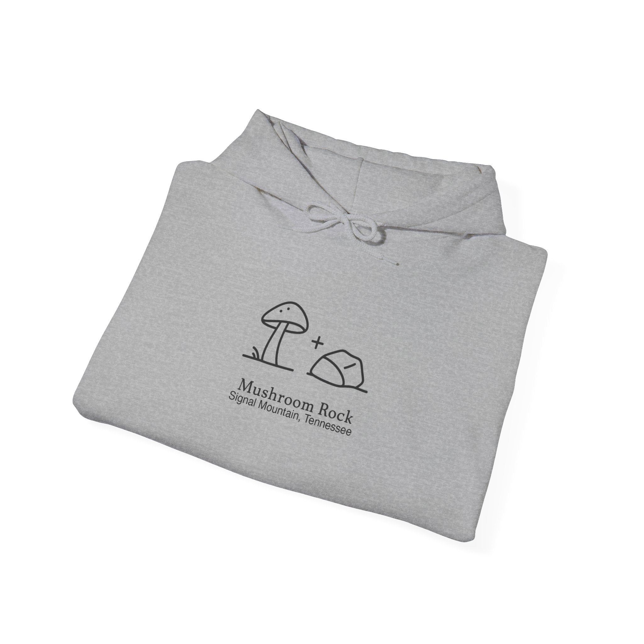 Mushroom + Rock Hoodie — Signal Mountain, TN