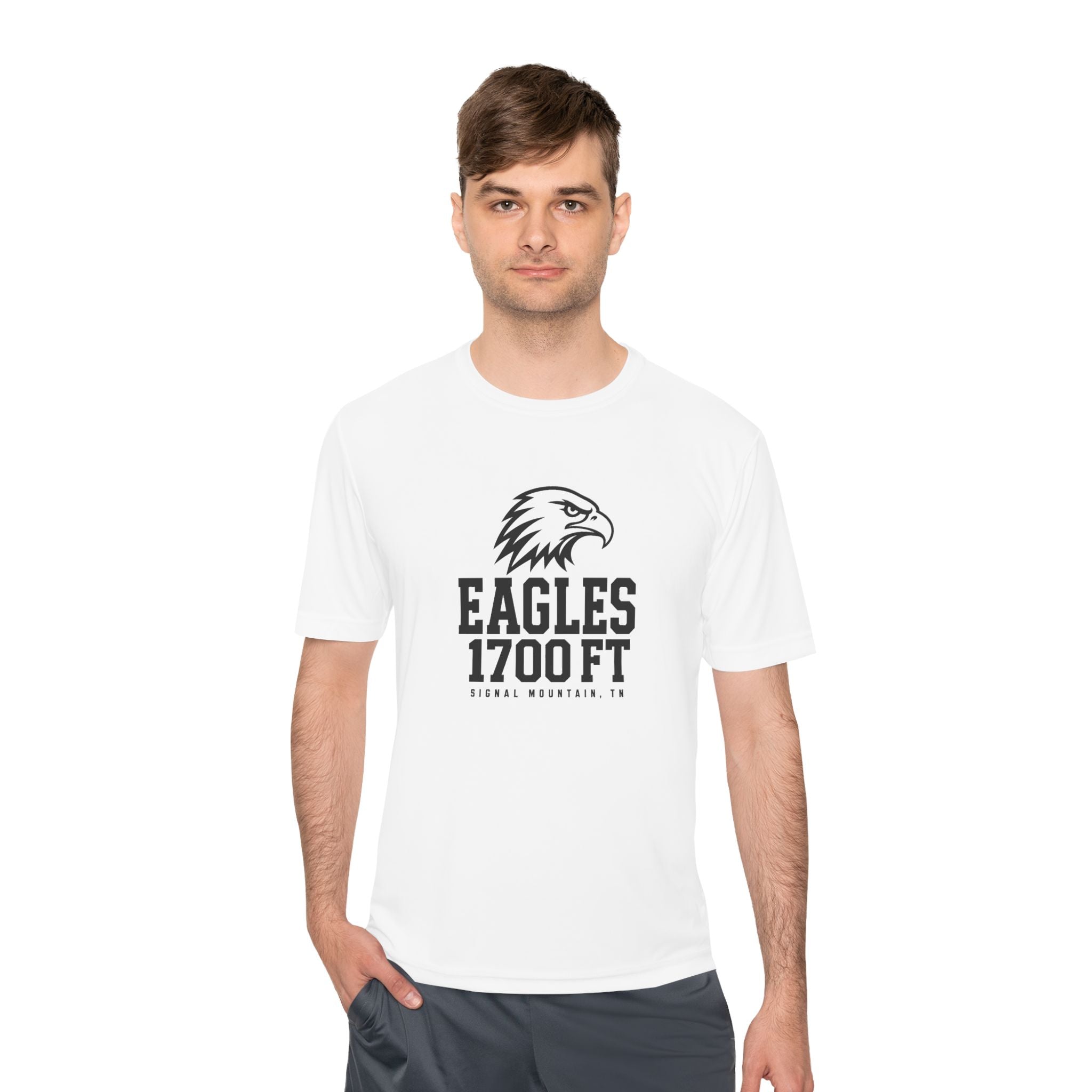 Men's Eagles • 1700 FT Performance Tee — Signal Mountain, TN