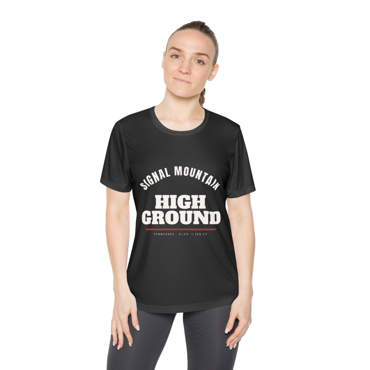 Women's Signal Mountain High Ground Performance Tee — Signal Mountain, TN