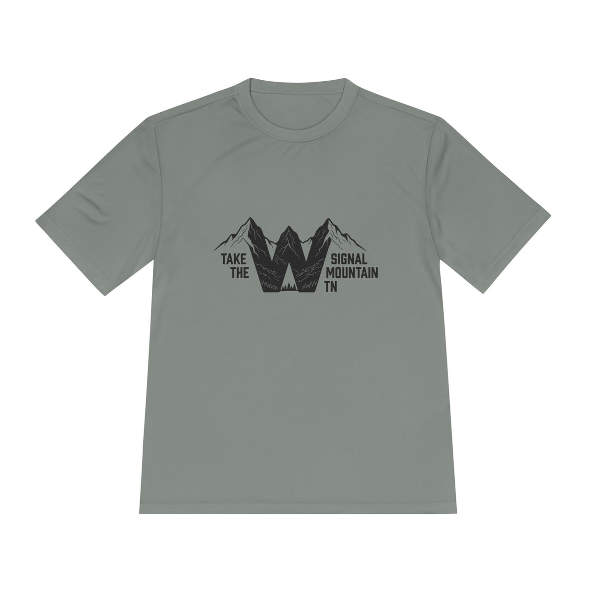 Men's Take the W Performance Tee — Signal Mountain, TN
