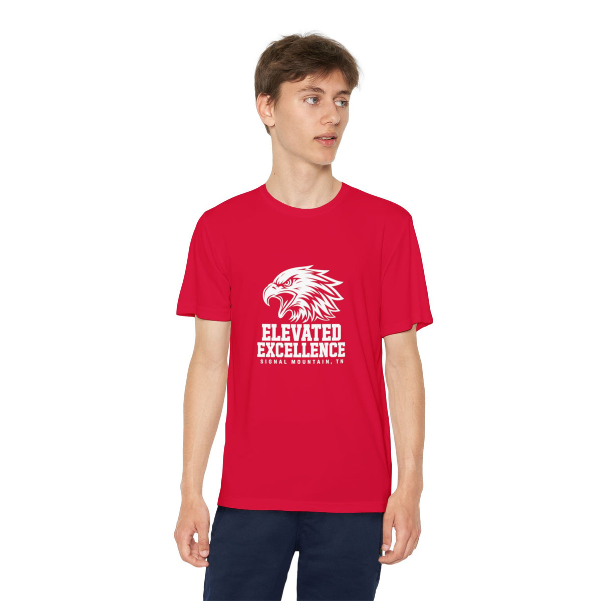 Youth Elevated Excellence Performance Tee — Signal Mountain, TN