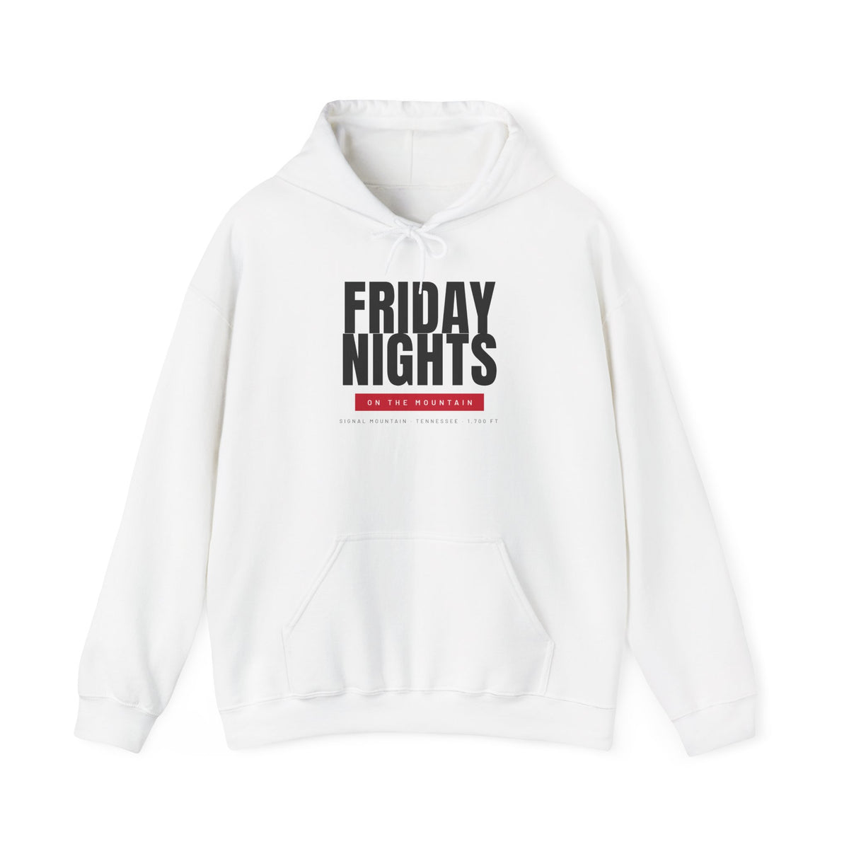 Friday Nights on the Mountain Hoodie — Signal Mountain, TN