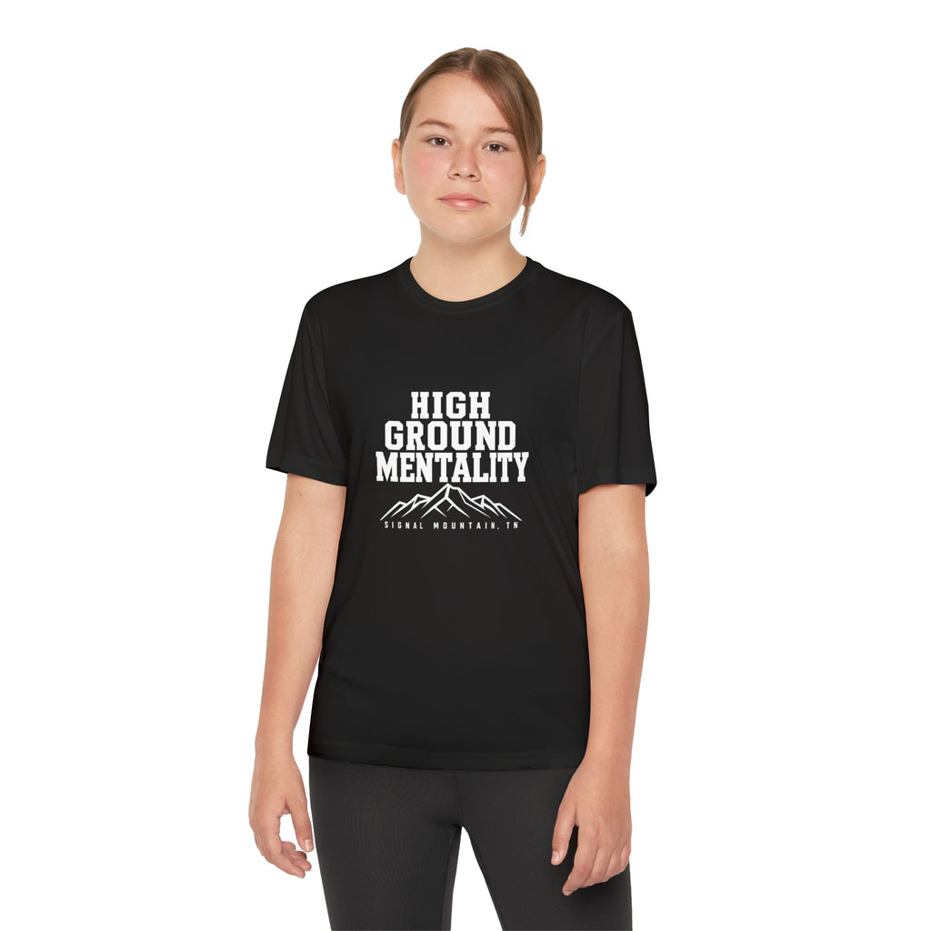 Youth High Ground Mentality Performance Tee — Signal Mountain, TN