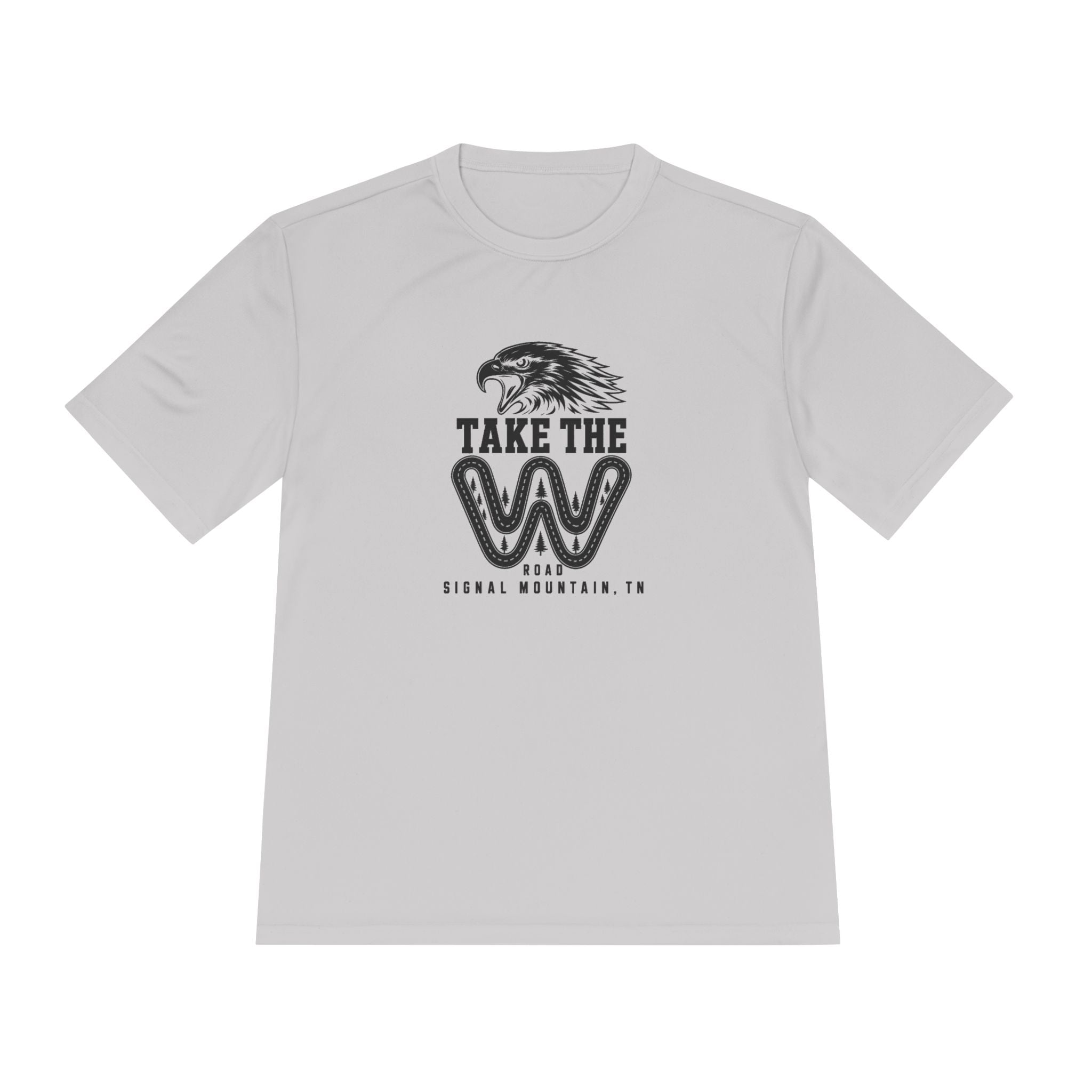 Men's Take the W Road Performance Tee — Signal Mountain, TN