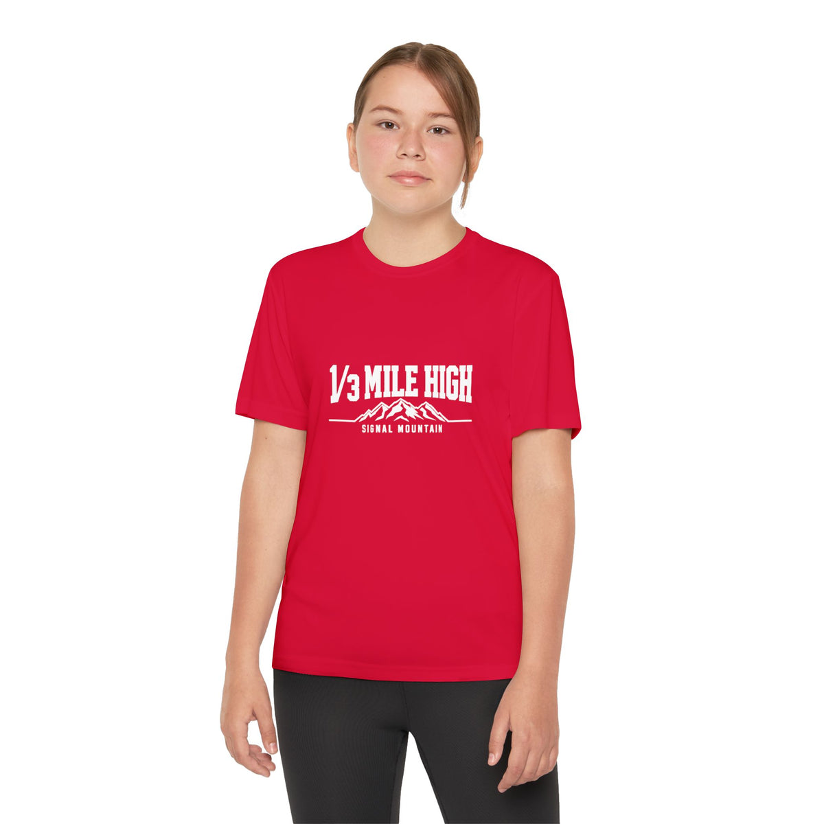 Youth 1/3 Mile High Performance Tee — Signal Mountain, TN