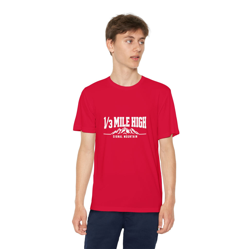 Youth 1/3 Mile High Performance Tee — Signal Mountain, TN