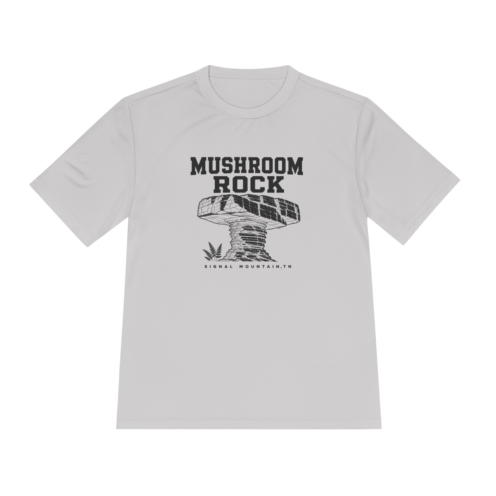Men's Mushroom Rock Performance Tee — Signal Mountain, TN