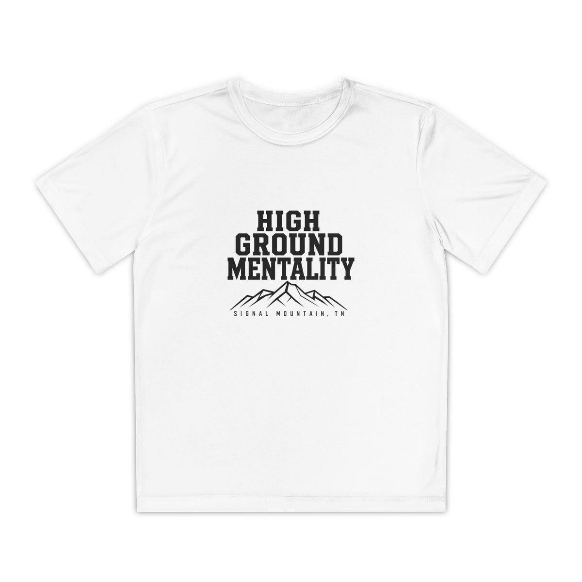 Youth High Ground Mentality Performance Tee — Signal Mountain, TN