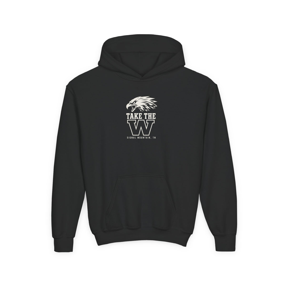 Youth Take the W Eagle Hoodie — Signal Mountain, TN
