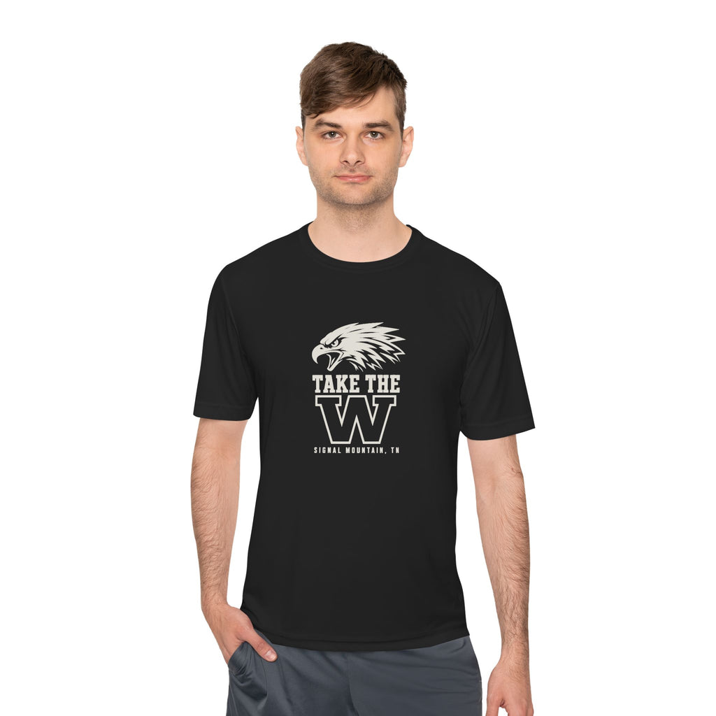 Men's Take the W Eagle Performance Tee — Signal Mountain, TN