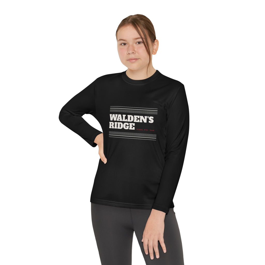 Youth Walden's Ridge Long Sleeve Performance Tee — Signal Mountain, TN