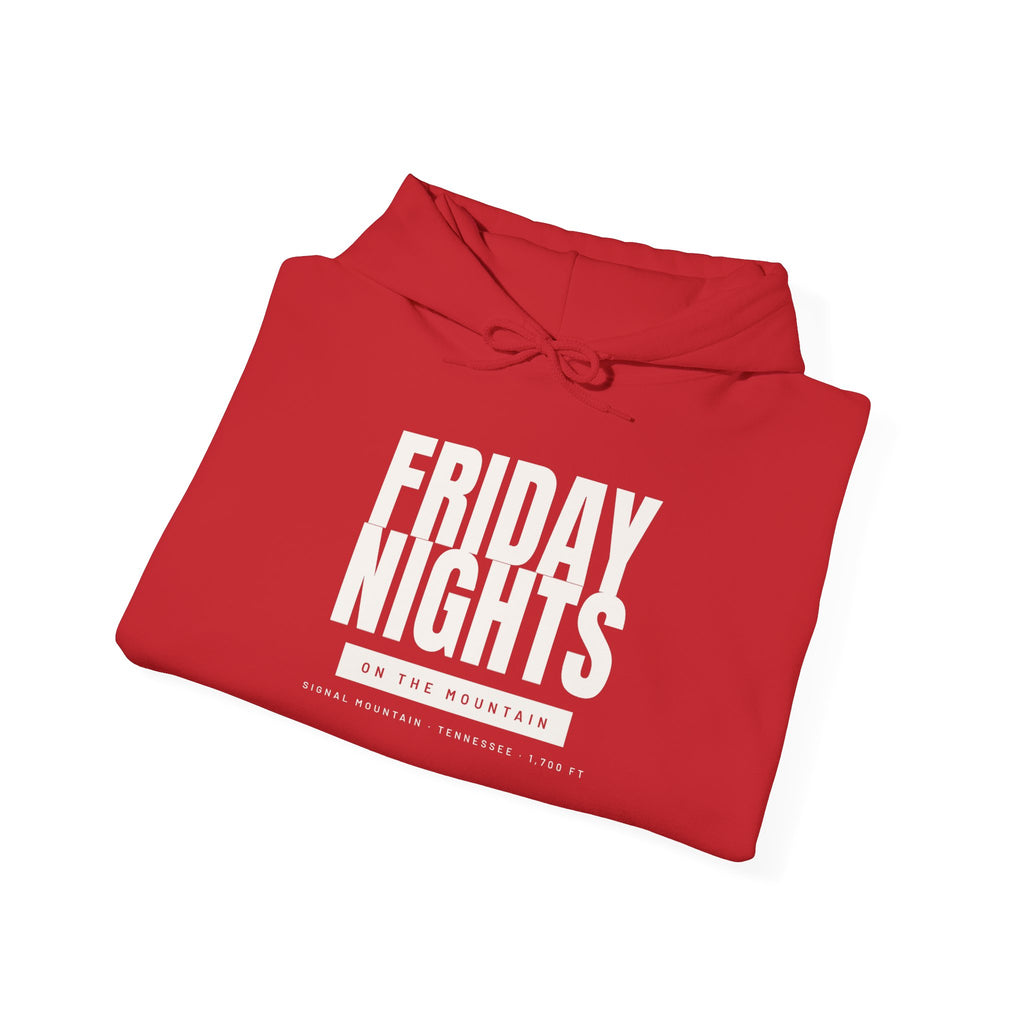 Friday Nights on the Mountain Hoodie — Signal Mountain, TN
