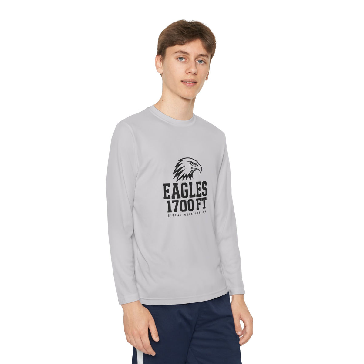 Youth Eagles • 1700 FT Long Sleeve Performance Tee — Signal Mountain, TN