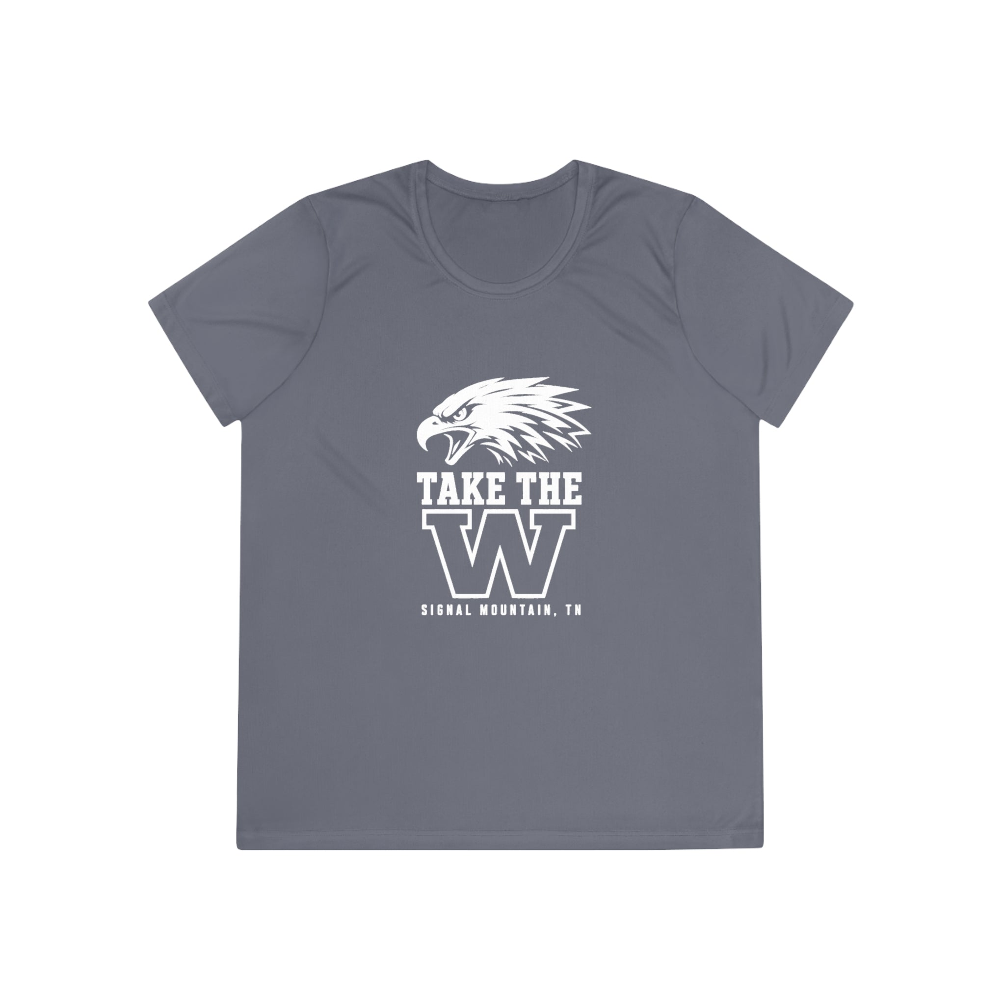 Women's Take the W Performance Tee — Signal Mountain, TN