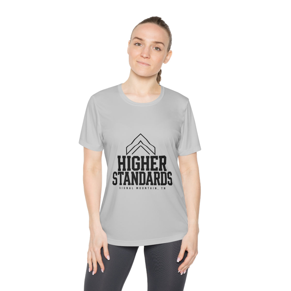 Women's Higher Standards Performance Tee — Signal Mountain, TN