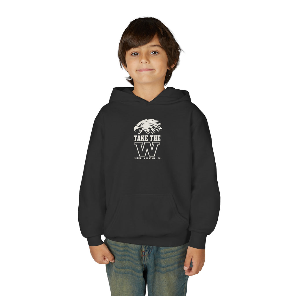 Youth Take the W Eagle Hoodie — Signal Mountain, TN