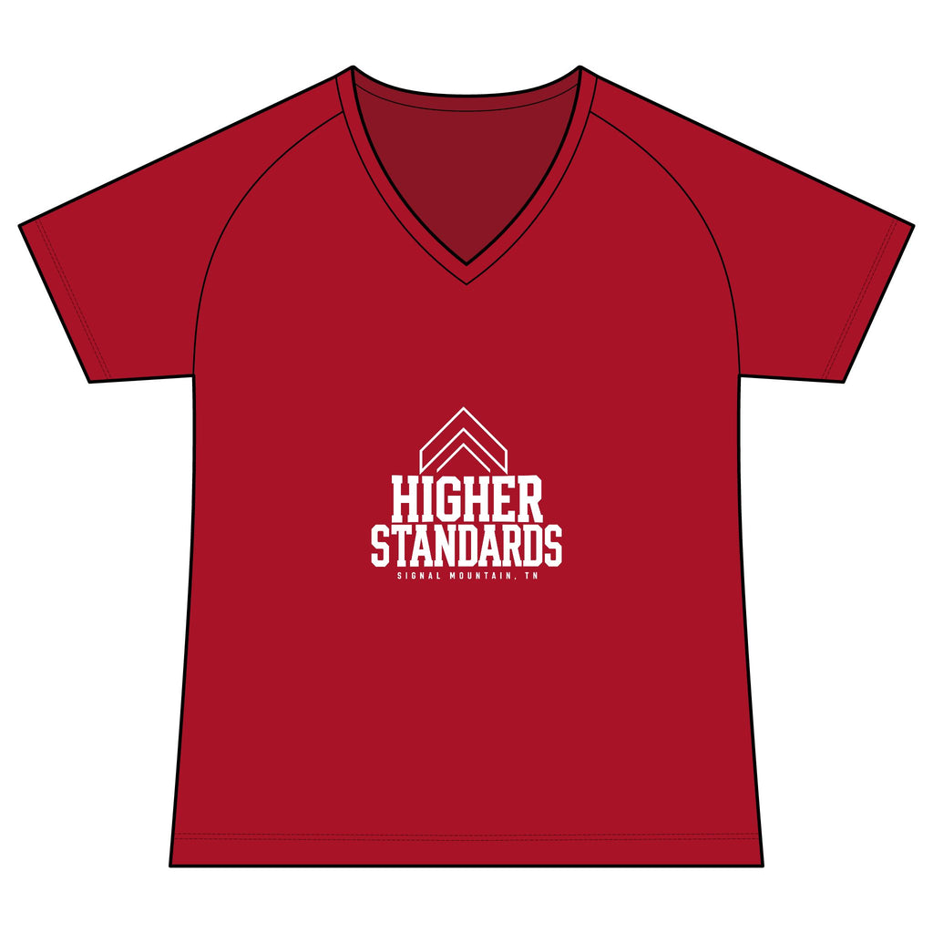 Women's Higher Standards Performance V-Neck — Signal Mountain, TN