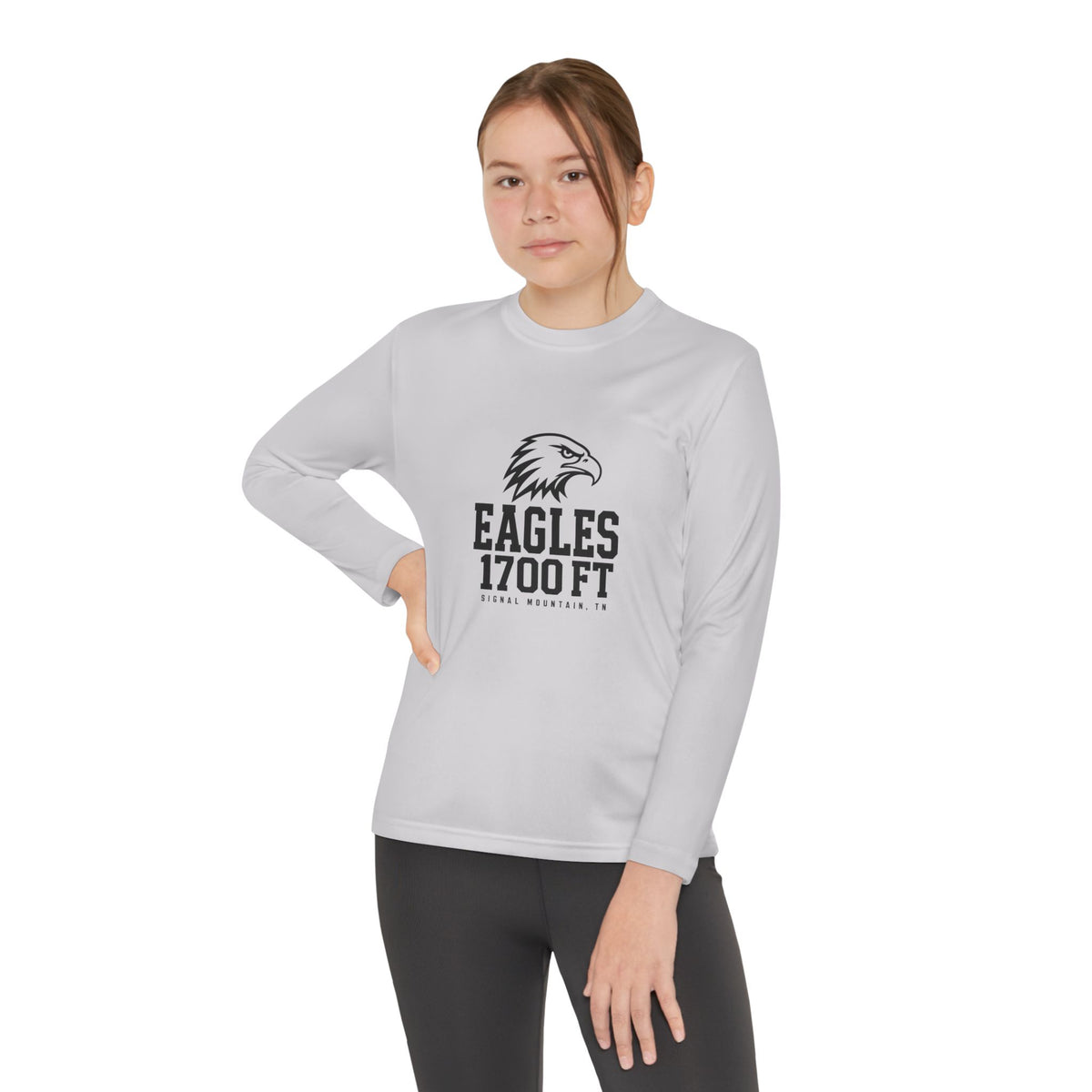 Youth Eagles • 1700 FT Long Sleeve Performance Tee — Signal Mountain, TN