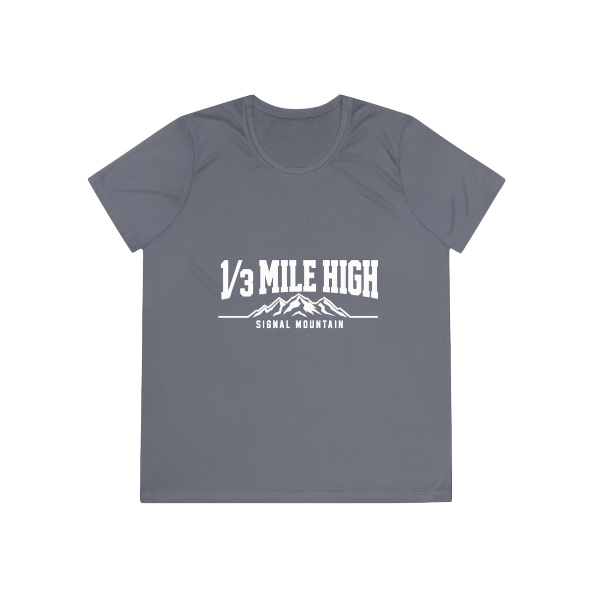 Women's 1/3 Mile High Performance Tee — Signal Mountain, TN