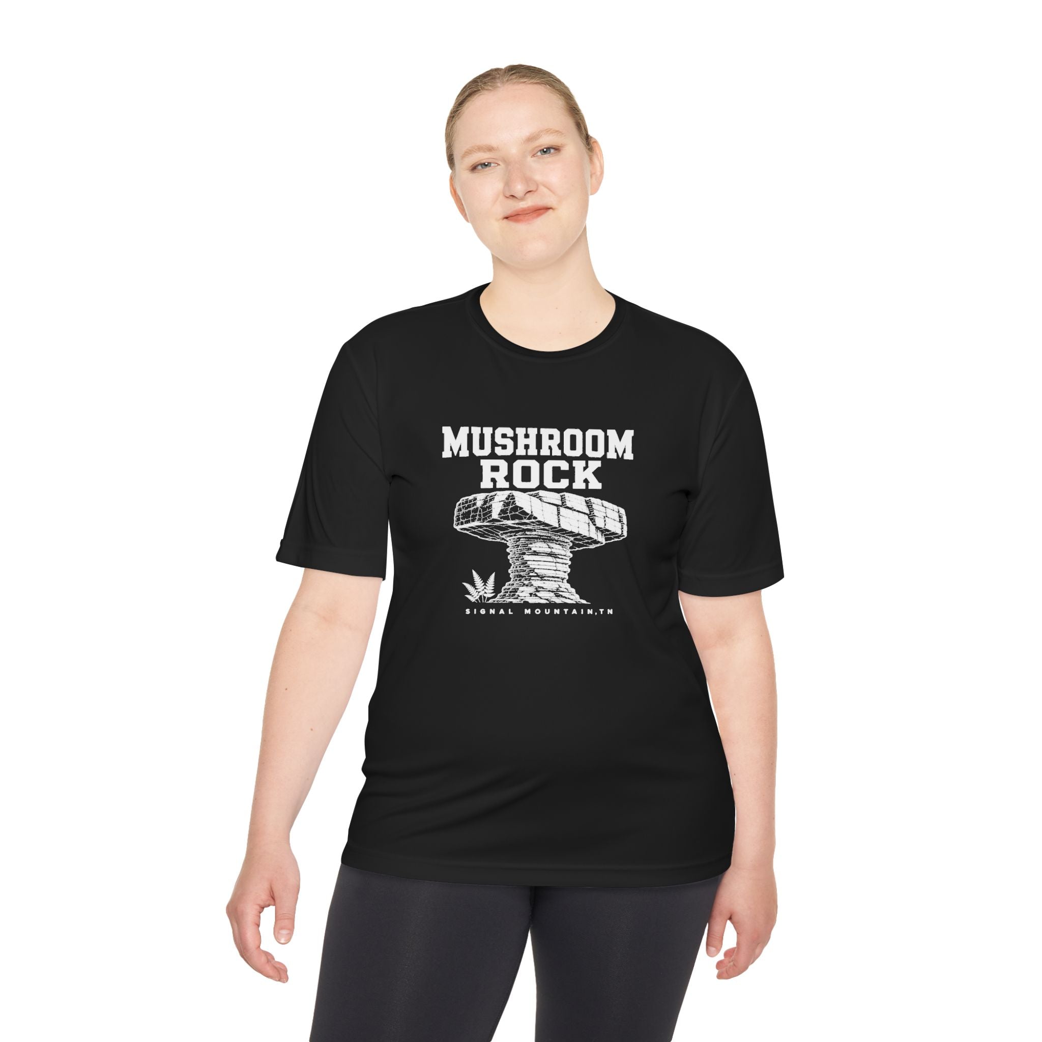 Men's Mushroom Rock Performance Tee — Signal Mountain, TN